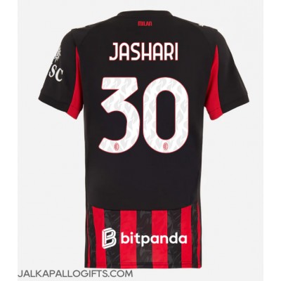 AC Milan Ardon Jashari #30 Kotipaita Naiset 2025-26 Lyhythihainen AC Milan Ardon Jashari #30 Kotipaita Naiset 2025-26 Lyhythihainen